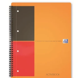 Oxford Internatıonal A4 Spiralli Defter Çizgili 80 Yp 102994