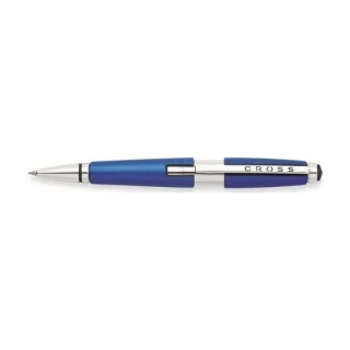Cross Edge Roller Kalem Mavi Krom At0555-3