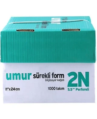 Umur 11x24 Sürekli Form 2 Nüsha 60 Gr 1000 Li 5.5