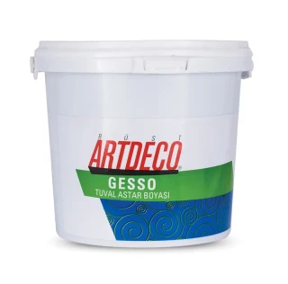 Artdeco Gesso 1000 Ml Tuval Astar Boyası Siyah 85m-938