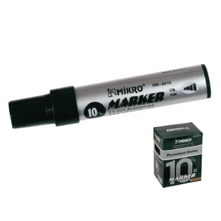 Mikro 6010 Jumbo Marker Kalem Siyah