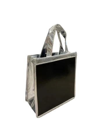 Gıpta Terra 195x110x200 Hediyelik Çanta Siyah-gümüş