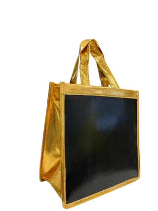 Gıpta Vesta 195x110x200 Hediyelik Çanta Siyah-altın