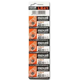 Maxell Lr41 192 1.5 Volt Pil