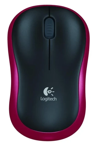 Logıtech M185 910-002237 Kablosuz Siyah Kırmızı Mouse