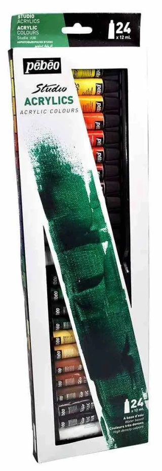 Pebeo Akrilik 12 Ml Boya 24 Lü