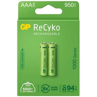 Gp Aaa 950mah 2''li Şarjlı Pil