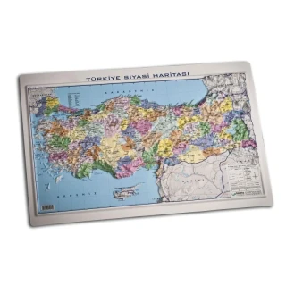 Gürbüz Türkiye 35x50 Kabartmalı Siyasi Harita