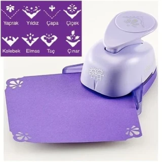 Umix Craft 1'' (2,5 Cm) Köşeli Şekilli Delgeç Elmas\yaprak\çapa U1053-krs