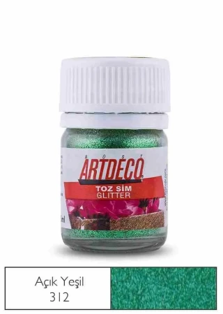 Artdeco 25 Gr Glıtter Toz Sim Açık Yeşil 312