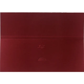 Asil 14x20 170 Gr Safir Davetiye Zarfı 50''li Bordo