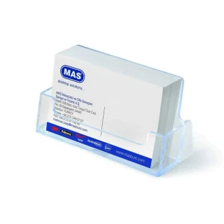 Mas Köşeli Kartvizitlik Şeffaf 484