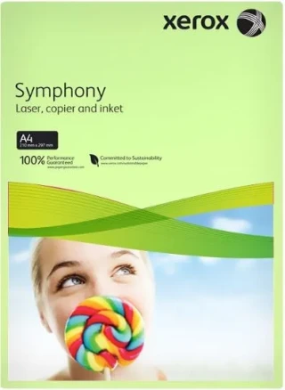 Xerox Symphony A4 80 Gr 500"lü Renkli Fotokopi Kağıdı Açık Yeşil 003r93965