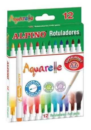 Alpino Keçeli Kalem Su Bazlı 12''li Ar000160
