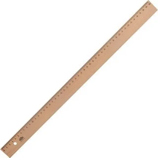 Hatas 50 Cm Cetvel Ahşap Takviyeli 048