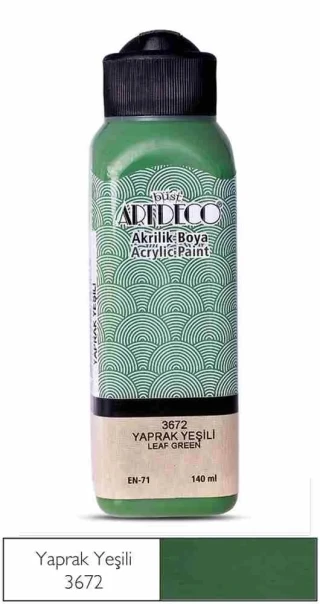 Artdeco 140 Ml Akrilik Boya Yaprak Yeşili 70r-3672