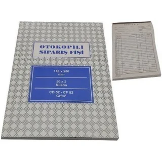 Altınyıldız 14x20 Otokopili Sipariş Fişi 50yp