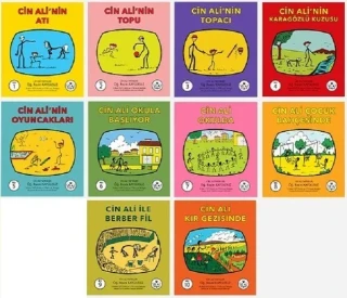 Cin Ali Hikaye Kitapları Serisi 10 Kitap - Cin Ali Yayınları