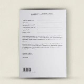 Altınyıldız Kiracı Tahliye Taahhütnamesi
