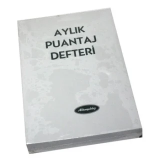 Altınyıldız Aylık Puantaj Defteri Büyük Boy