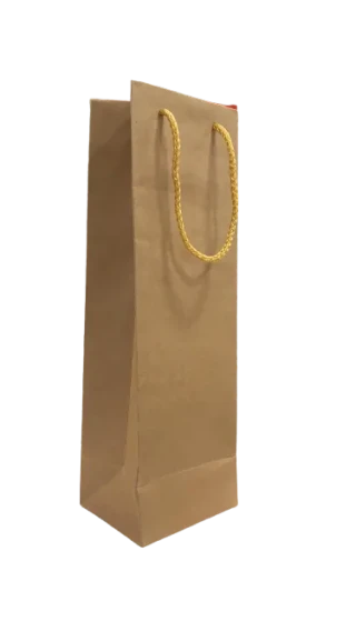 Nedi 12x38 Cm İp Saplı Kraft Karton Çanta 00141