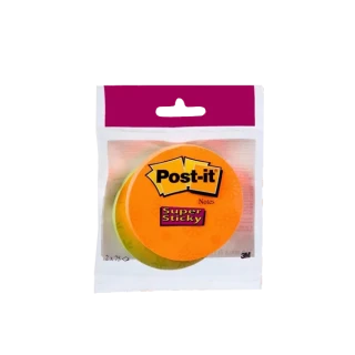 3m Post-it 73.6x71.1 Mm Yapışkanlı Not Kağıdı Yuvarlak Şekilli 2' Li 150-crc2-s