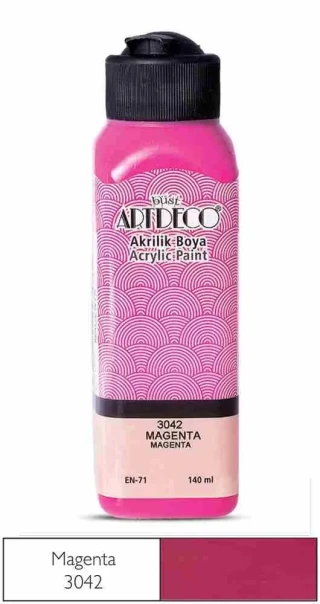 Artdeco 140 Ml Akrilik Boya Magenta 70r-3042