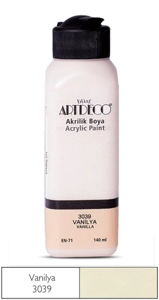 Artdeco 140 Ml Akrilik Boya Vanilya 70r-3039