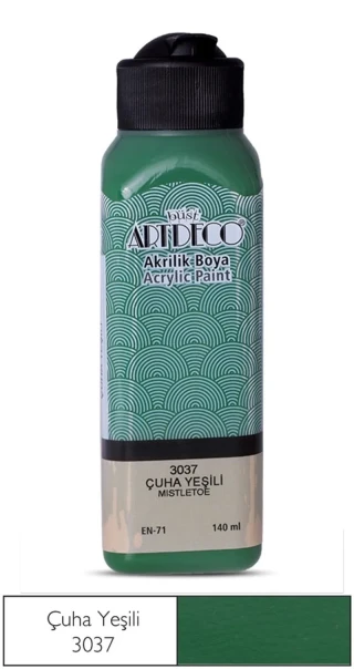 Artdeco 140 Ml Akrilik Boya Çuha Yeşili 70r-3037