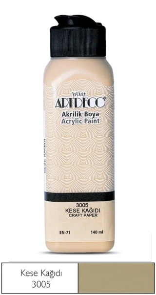 Artdeco 140 Ml Akrilik Boya Kese Kağıdı 70r-3005