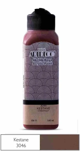 Artdeco 140 Ml Akrilik Boya Kestane 70r-3046