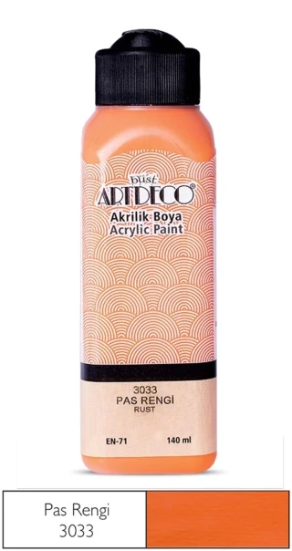 Artdeco 140 Ml Akrilik Boya Pas Rengi 70r-3033