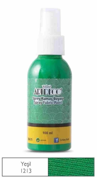 Artdeco 100 Ml Sprey Kumaş Boyası 1213 Yeşil