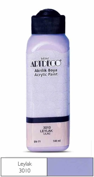 Artdeco 140 Ml Akrilik Boya Leylak 70r-3010
