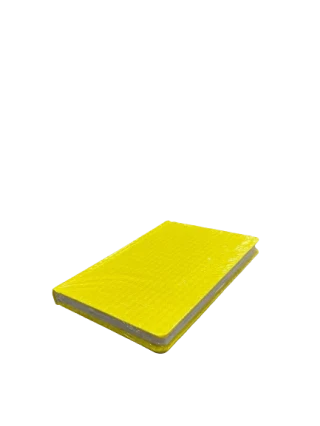 Bayındır A6 (10.5x16) Sert Kapak Defter Neon Sarı Kareli 128 Yp Bad0710