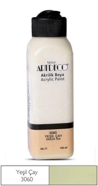 Artdeco 140 Ml Akrilik Boya Yeşil Çay 70r-3060