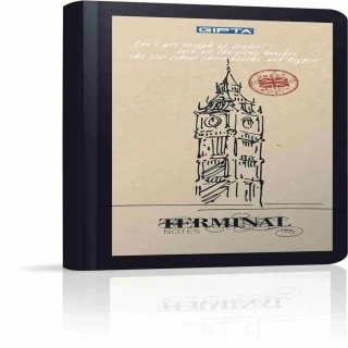 Gıpta Terminal 9x17 Cm Sert Kapak Defter Çizgili 120 Yp 2734