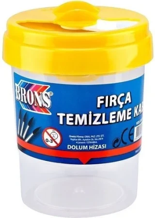 Brons Fırça Temizleme Kabı Br-250