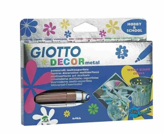Gıotto Decor Boya Metalik Renkler 5"li 452900