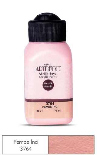 Artdeco 75 Ml Akrilik Boya Metalik Pembe İnci 71l-3764