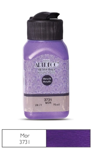Artdeco 75 Ml Akrilik Boya Metalik Mor 71l-3731