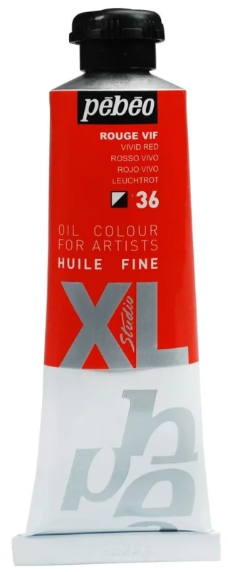 Pebeo 37 Ml Huıle Fıne Studio Xl Yağlı Boya Vivid Red 36