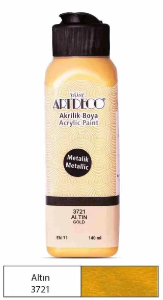 Artdeco 140 Ml Akrilik Boya Altın 71r-3721
