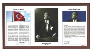 İnterpano 50x90 3 Lü Milli Levha Lamine Çerçeve Int-750-5l