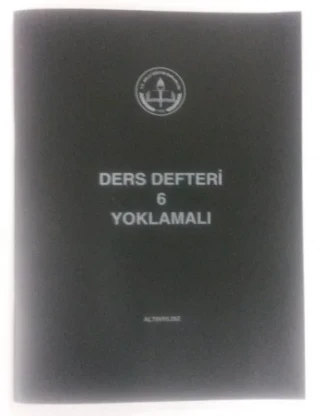 Altınyıldız 6 Ders Plastik Kapak Ders Defteri Yoklamasız