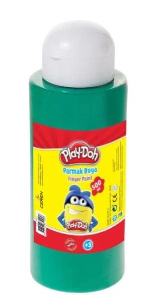 Play-doh Parmak Boyası (tüp) 500 Ml Yeşil Pr013