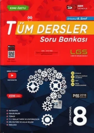 Soru Bankası Merkezi Yay.-ortaokul 8.sınıf Tüm Dersler Soru Bankası