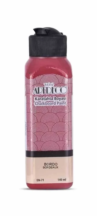 Artdeco 140 Ml Okul Tahta Boyası Bordo 74r-3643