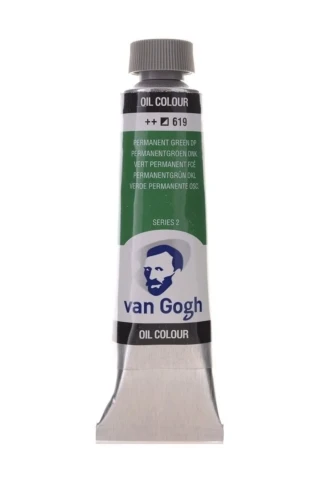 Talens Van Gogh 40 Ml Yağlı Boya Permanent Green Dp 619