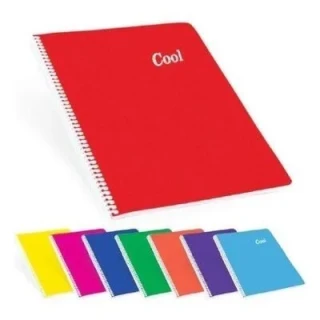 Keskin Color Cool A4 Pp Kapak Spiralli Defter Çizgisiz 60 Yp 321600-99